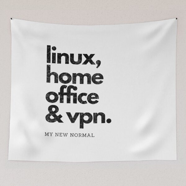 Item preview, linux, home office and VPN designed and sold by WCP Store.