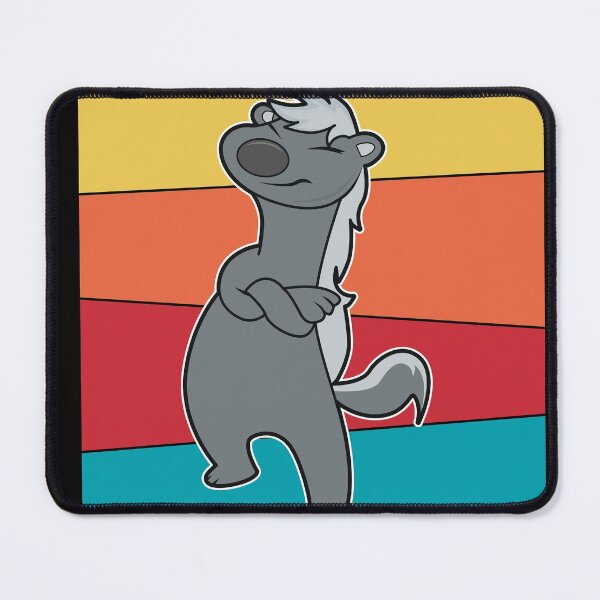 Item preview, Badger Naughty Badger Colorful Cool designed and sold by Imutobi.