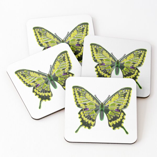 Item preview, Swallowtail color tropical butterfly designed and sold by Elonium.