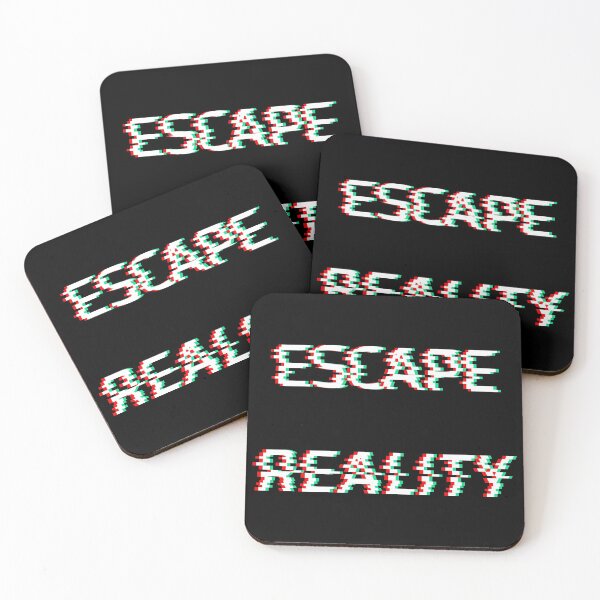 Item preview, escape reality cyberpunk glitch designed and sold by indiVisibl.
