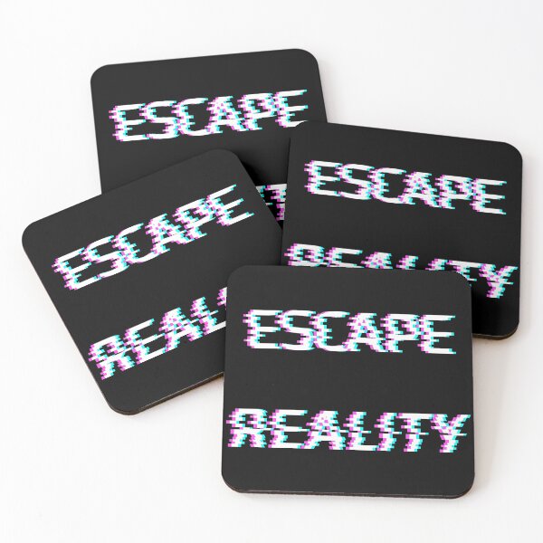 Item preview, escape reality cyberpunk glitch designed and sold by indiVisibl.
