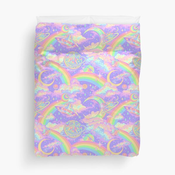 Psychedelic Space Duvet Cover