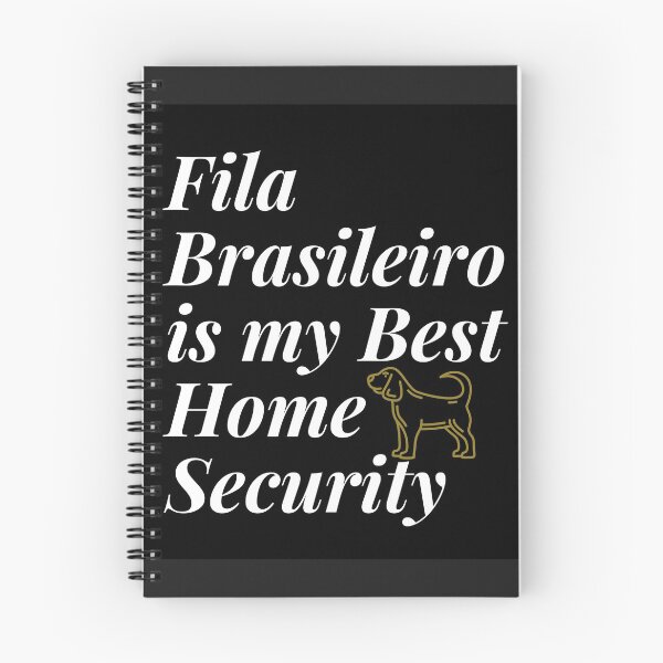 Item preview, Fila Brasileiro es mi mejor diseño divertido lindo del perro mastín brasileño de seguridad para el hogar designed and sold by silviaol.