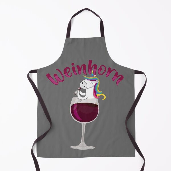 Item preview, Unicorn drinks wine Weinhorn wine lover wine festival design designed and sold by brunsch-print.
