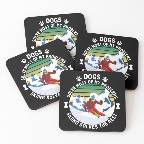 Item preview, Dogs Solve Most of My Problems The Mountains Solve the Rest designed and sold by JollyKRogers.