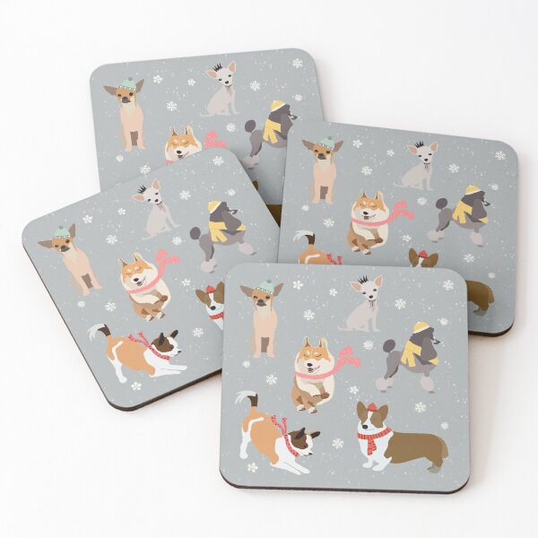 Item preview, Winter dogs  designed and sold by smoochugs.