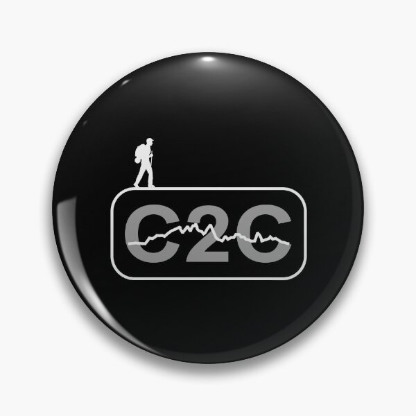 Item preview, C2C coastal walking challenge White/Grey designed and sold by cycleexplorers.