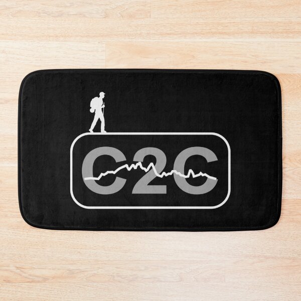 Item preview, C2C coastal walking challenge White/Grey designed and sold by cycleexplorers.