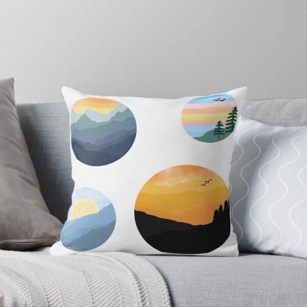 Item preview, Circle landscape bundle  designed and sold by liv morneau.