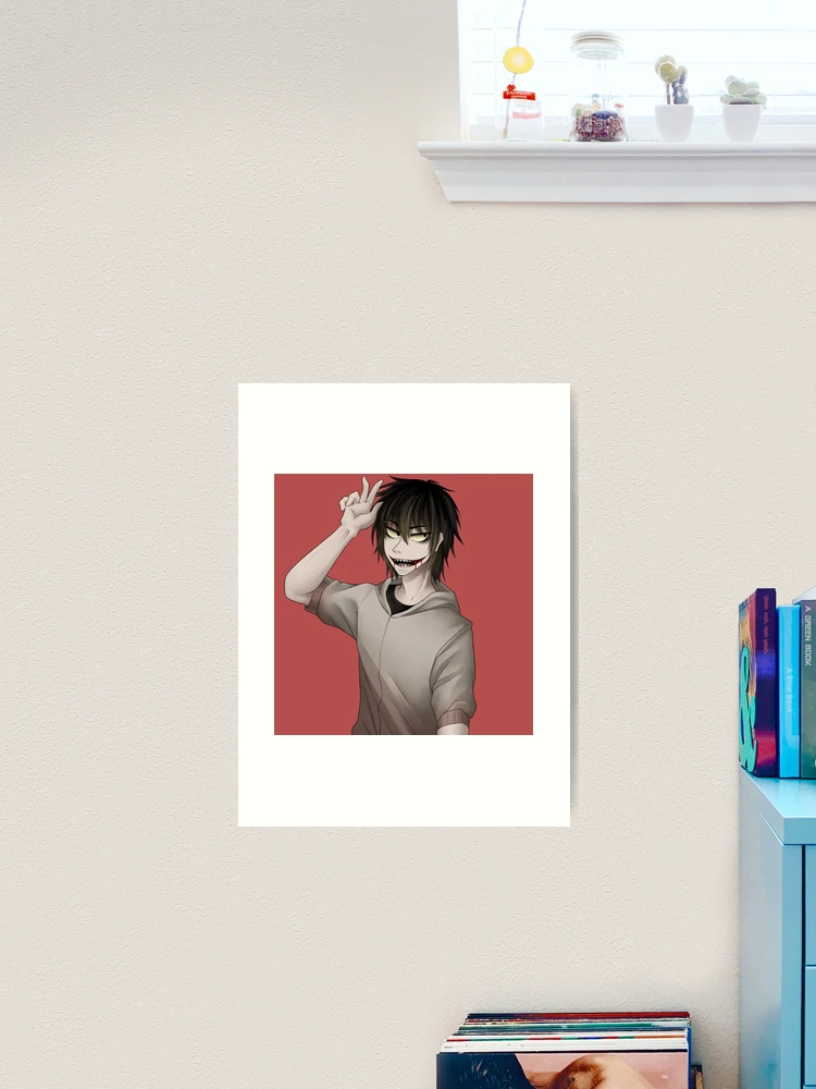 Jeff The Killer - Creepypasta Stylized Photographic Print for Sale by  Xiketico