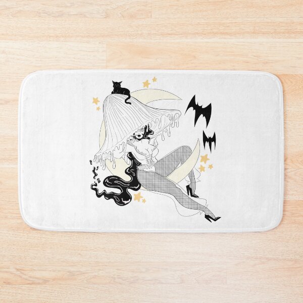 Item preview, Inky mushroom witch designed and sold by Memequeenwanabe.
