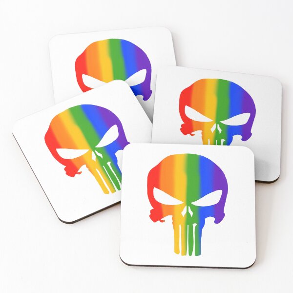 Item preview, Gay Pride Skull designed and sold by JamieWetzel.