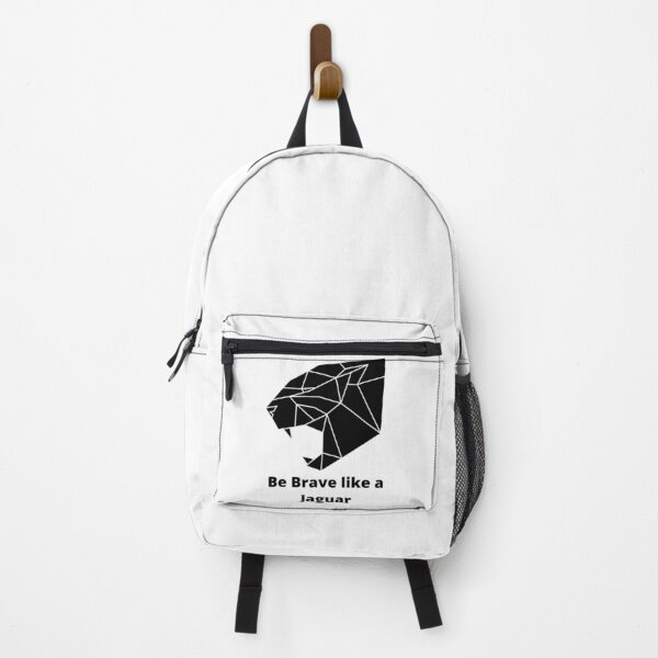 Item preview, Be brave like a Jaguar - Inspirational quote designed and sold by drawing-valley.