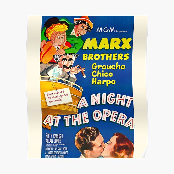 8567.Decoration movie Poster.Home Room wall art design.Marx Brothers comedy 