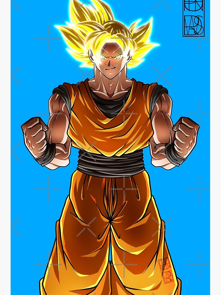 My OC Kala in her Ssj5 Form no Background Art Board Print for