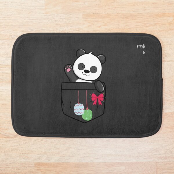 Item preview, lovely panda in pocket for Christmas designed and sold by nedimee.