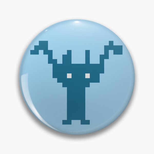 Item preview, Zombie pixel ghost from outer space designed and sold by emm-j.