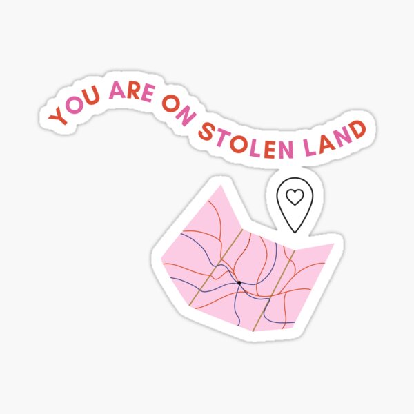 Item preview, You Are On Stolen Land Design Cute Pink Indigenous Sovereignty MMIW designed and sold by augustanaa.