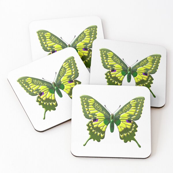 Item preview, Color tropical butterfly designed and sold by Elonium.