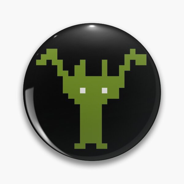 Item preview, Zombie pixel ghost from outer space designed and sold by emm-j.