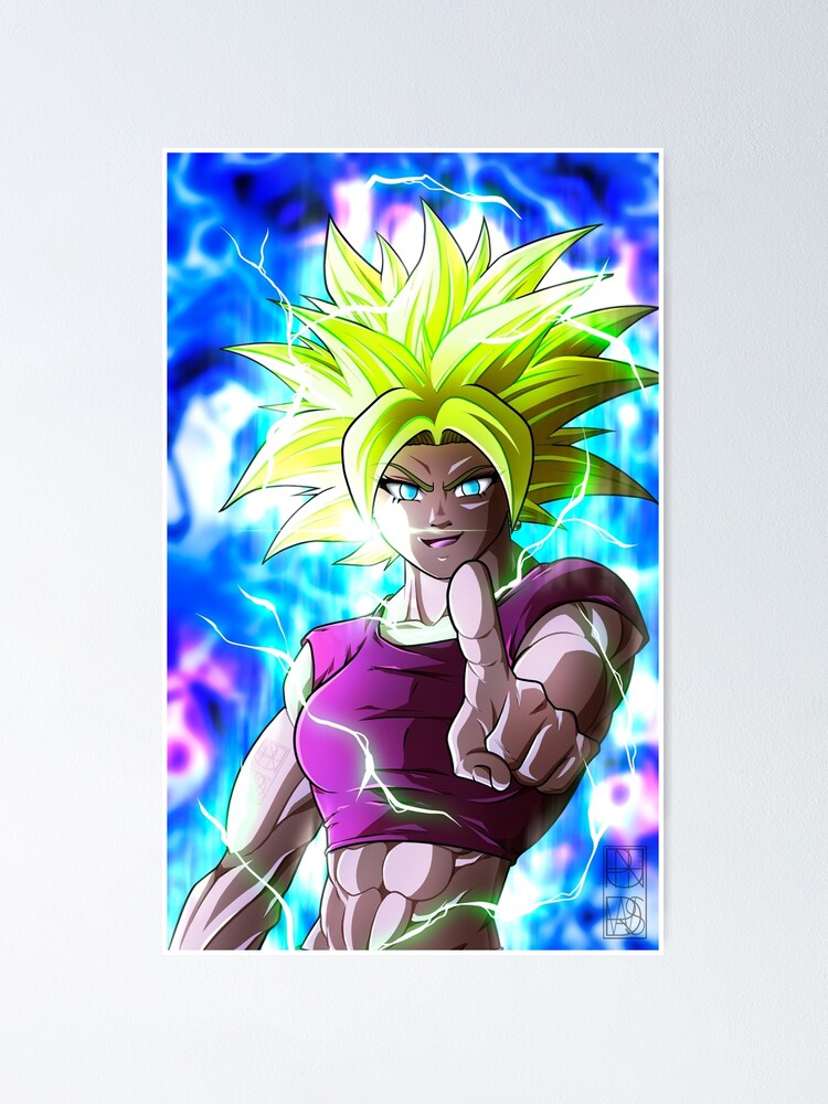 My OC Kala in her Ssj5 Form no Background Art Board Print for