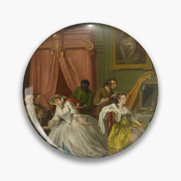 Artikelvorschau, Ehe A-la-Mode 4, The Toilette von William Hogarth (1743) entworfen und verkauft von allhistory.