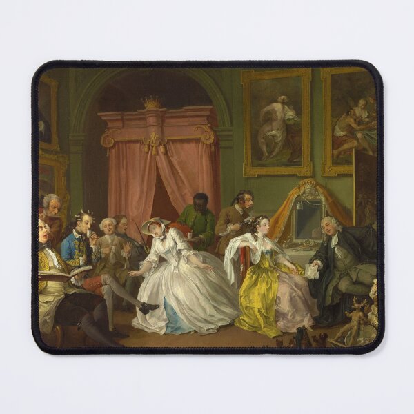 Aperçu de l'œuvre Mariage A-la-Mode 4, La Toilette de William Hogarth (1743) créée et vendue par allhistory.