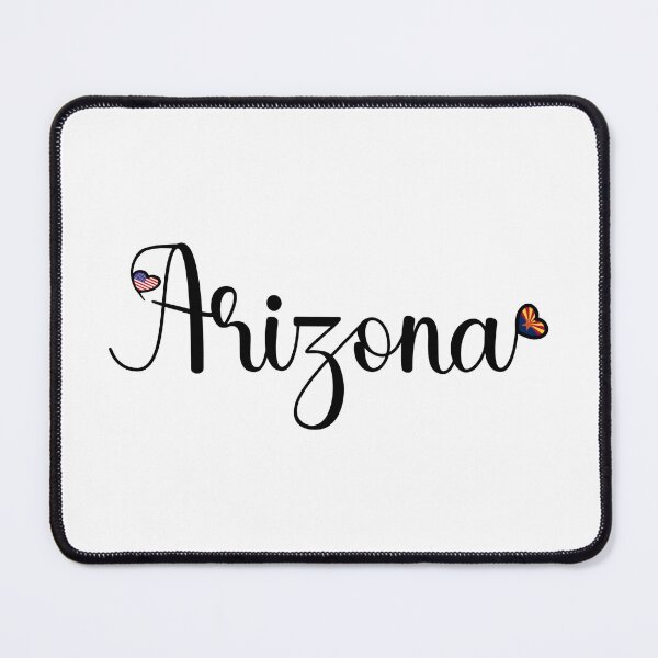 Artikelvorschau, Ich liebe Arizona - Arizona mit herzförmigen Flaggen entworfen und verkauft von molamode.