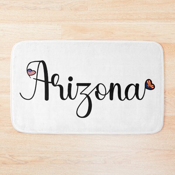Item preview, I Love Arizona - Arizona With Heart Shaped Flags designed and sold by molamode.