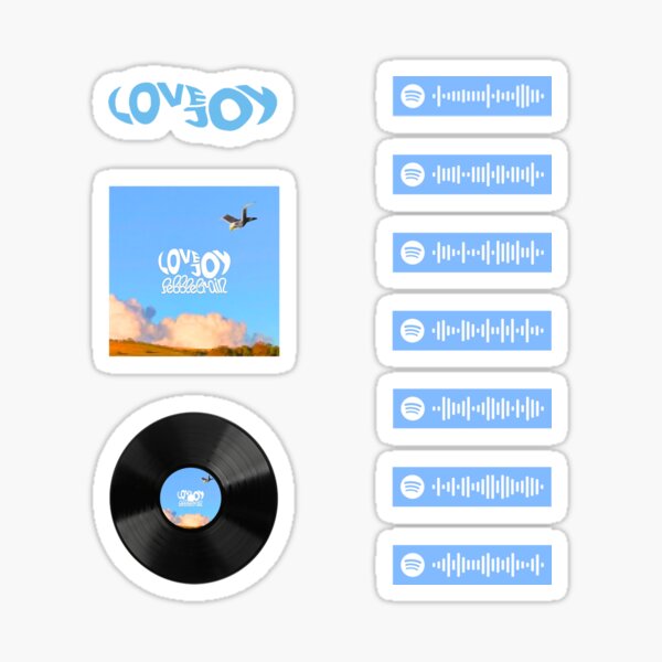 Lovejoy Pebble Brain New Album Sticker Pack Sticker