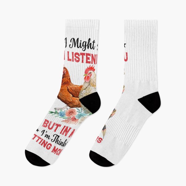Item preview, Funny I Might Look Like I'm Listening To You But In My Head I’m Thinking About Getting More Chickens Farmer designed and sold by Best Designer.