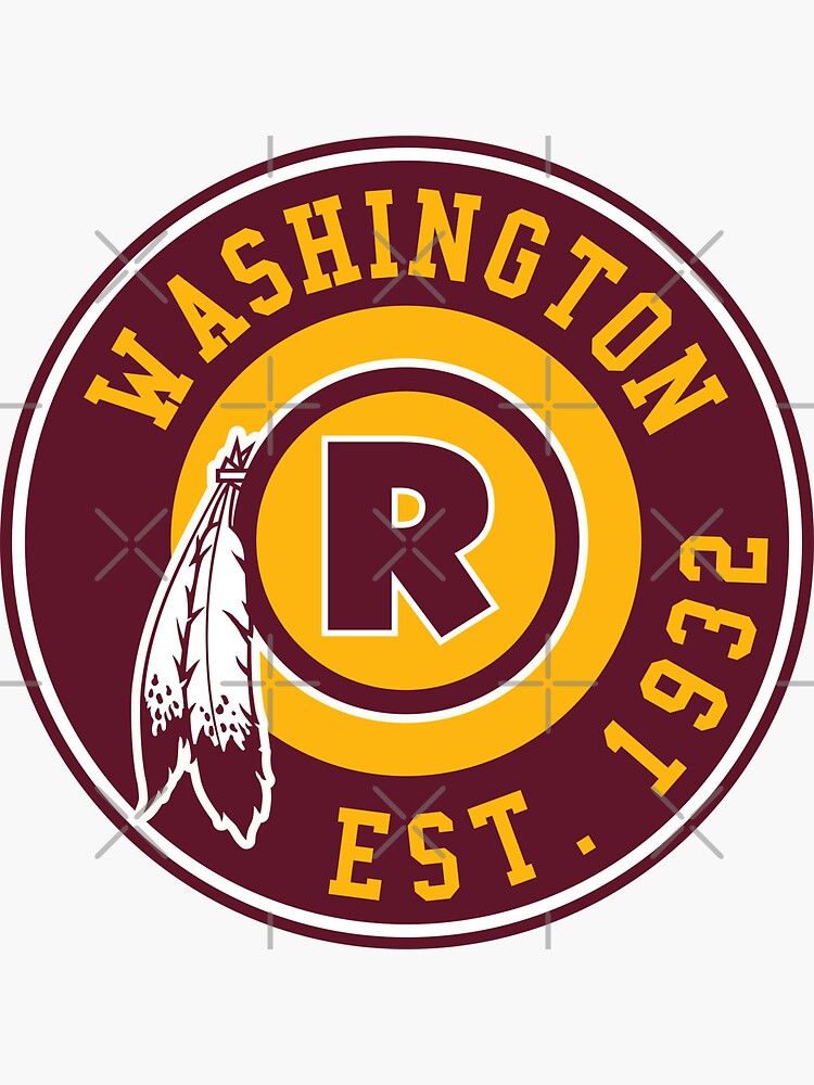 Washington Football Team Sticker for Sale by Dmitri Morari