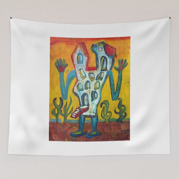 Item preview, house with two towers designed and sold by Diego Manuel Rodriguez.