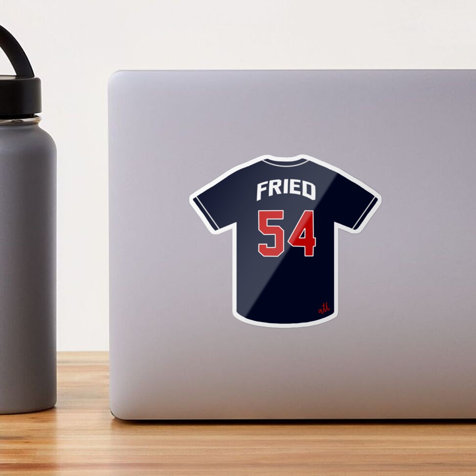 max fried jersey  Sticker for Sale by madisonsummey