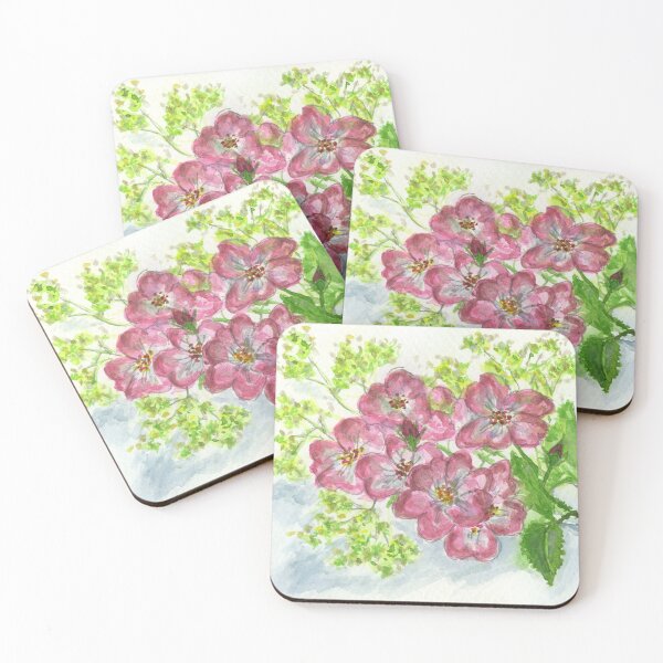 Item preview, Ballerina Rose and Ladies Mantle designed and sold by LymphomaLass.