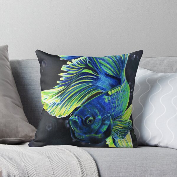 Item preview, Fluoro fish dark designed and sold by stephdrawsstuff.