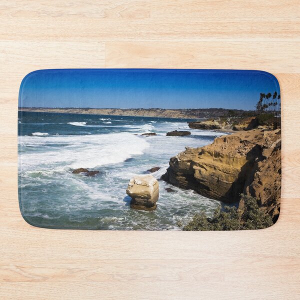 Item preview, Scenic view of shore, La Jolla, California designed and sold by OrcaNature.