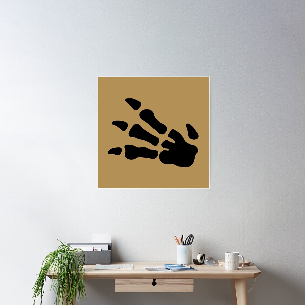 Fossil Set Symbol Poster