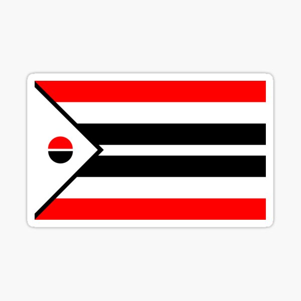 "Flag of Arapaho Nation Indian reservation USA" Sticker for Sale by