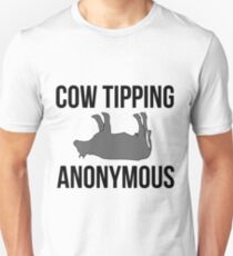 cow tipping anonymous Unisex T-Shirt