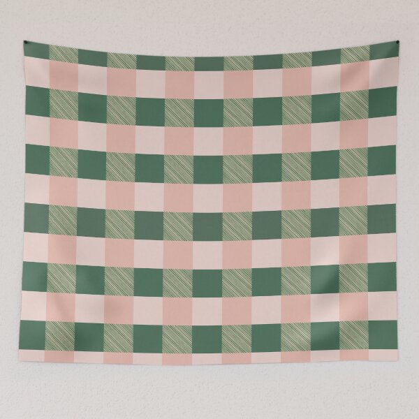 Item preview, Cuadros de invierno -Verde designed and sold by zhSurfaceDesign.
