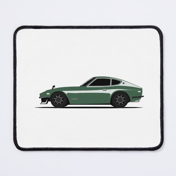Item preview, Datsun 280z racing green art designed and sold by OneOfThoseDaze.
