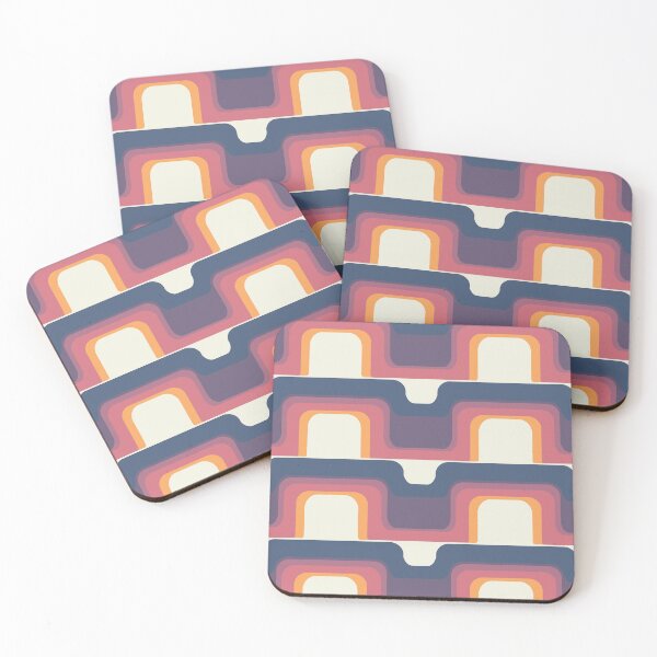 Item preview, Mid-Century Modern Sunset Wave designed and sold by MonstersMashU.