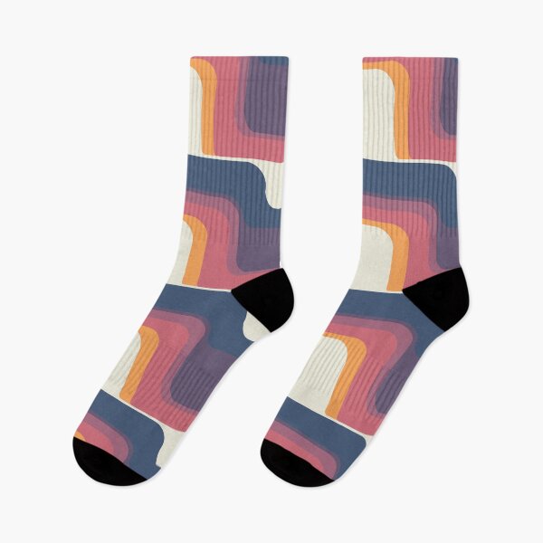 Item preview, Mid-Century Modern Sunset Wave designed and sold by MonstersMashU.