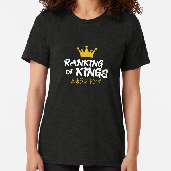 Unisex Bojji ousama Ranking Shirt ranking of Kings Shirt -  UK