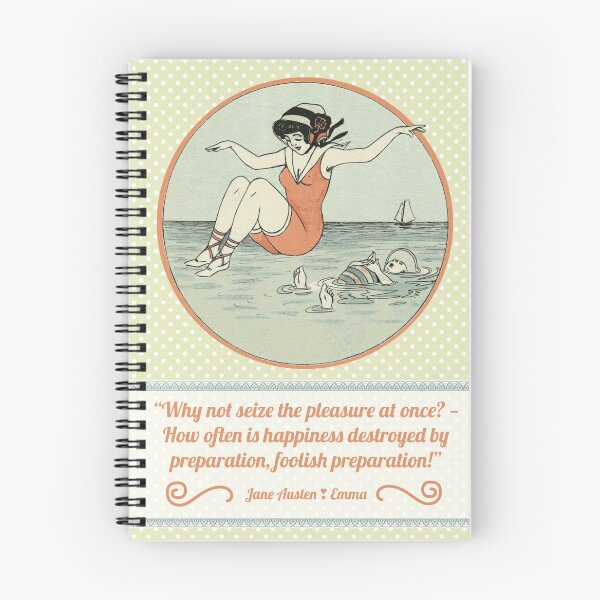 Item preview, Jane Austen | Emma Quote Artwork designed and sold by goadyssey.