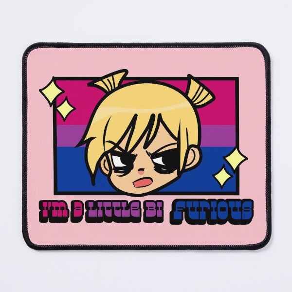 Item preview, Bi furious designed and sold by Bruna Esmanhotto.