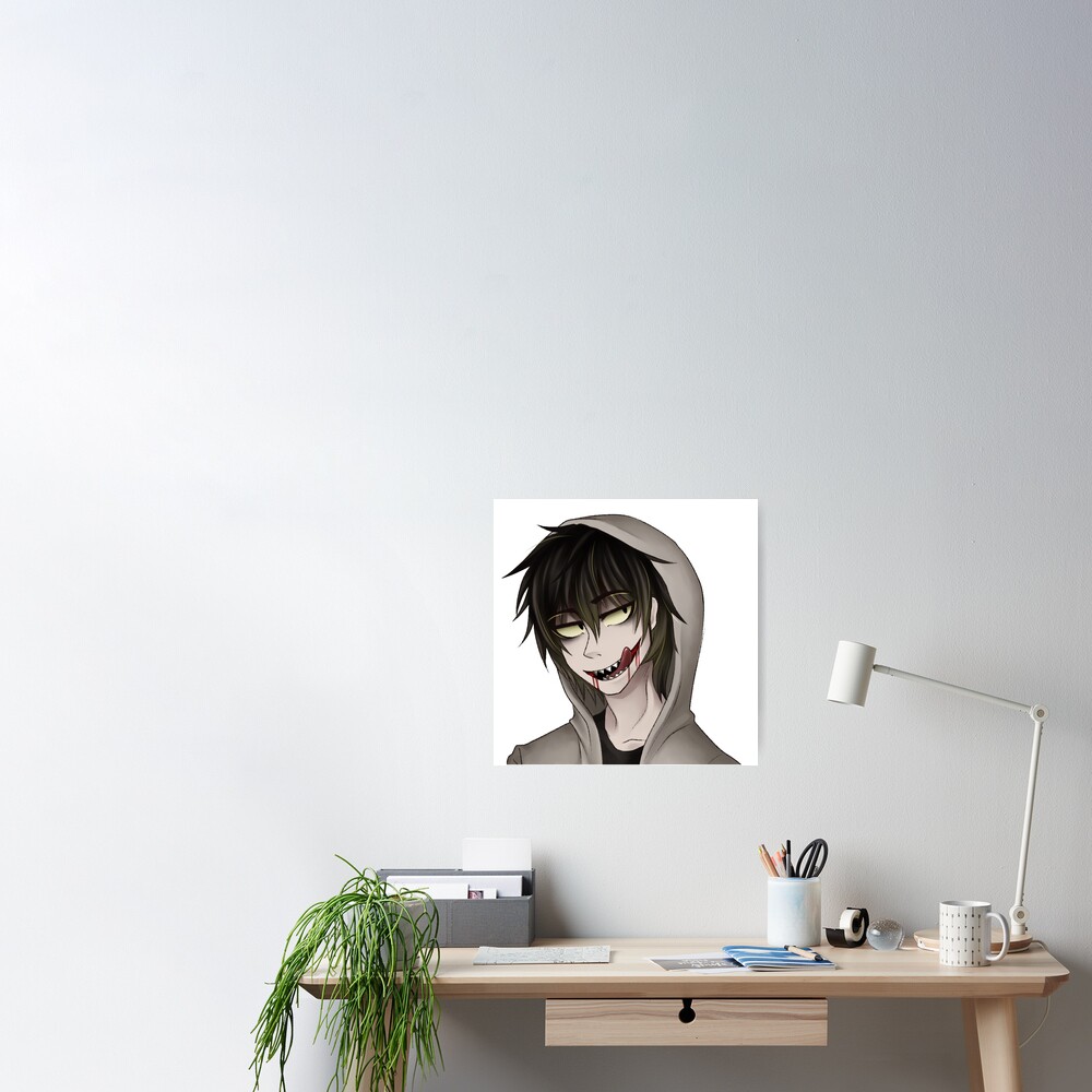 Jeff The Killer - Creepypasta Stylized Photographic Print for Sale by  Xiketico