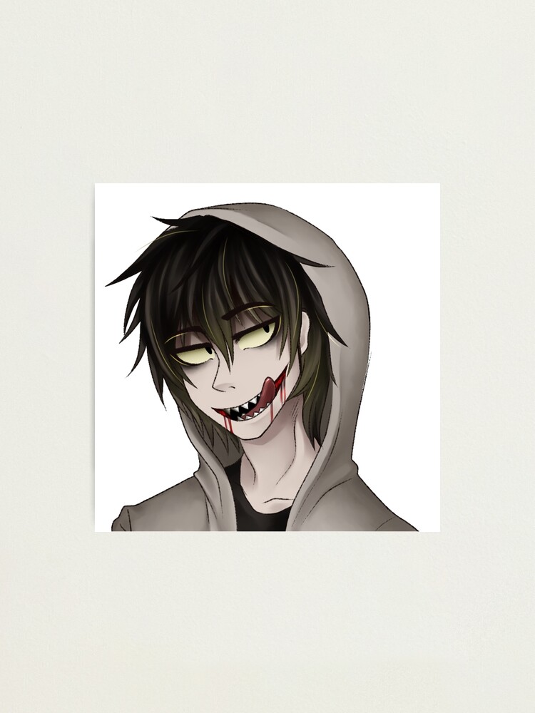 Jeff The Killer - Creepypasta Stylized Photographic Print for Sale by  Xiketico