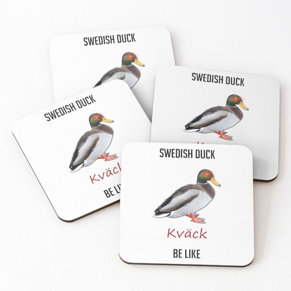 Item preview, Swedish Duck Kväck Meme  designed and sold by VolcanicRex717.